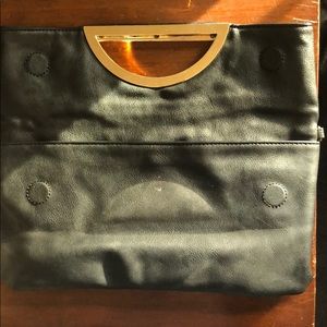 Aldo black clutch